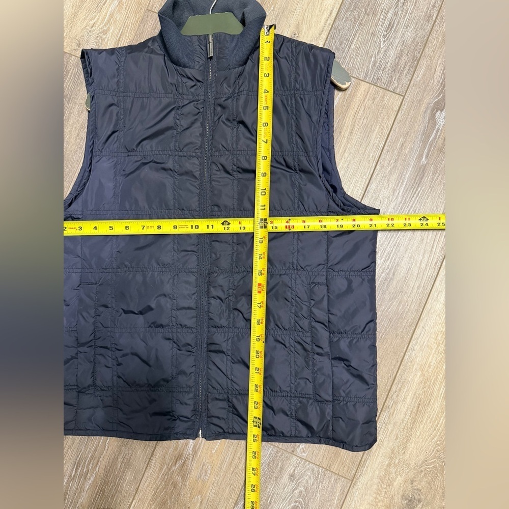 Johnston & Murphy Navy blue Quilted Vest - Picture 4 of 6